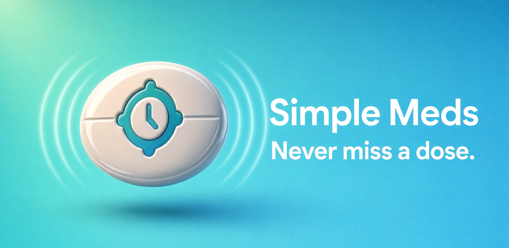 Simple Meds feature graphic
